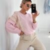 Xana Collection Bluza z Koronką Różowa 159 zł