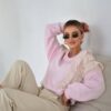 Xana Collection Bluza z Koronką Różowa 159 zł