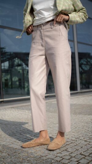 Lemonada Spodnie Momfit Jasny Beż 169 zł