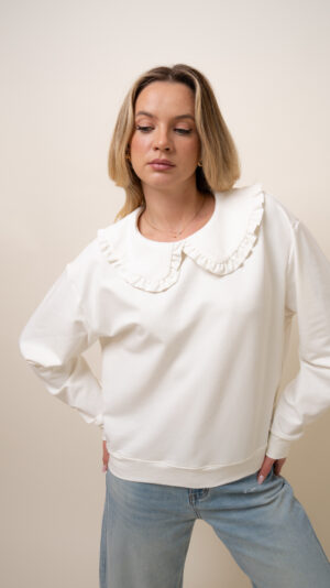 Lemonada Bluza Bawełniana z Kołnierzykiem Śmietanka 149 zł