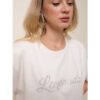 Lemonada T-shirt Dekatyzowany z Cyrkoniami Beżowy 119 zł