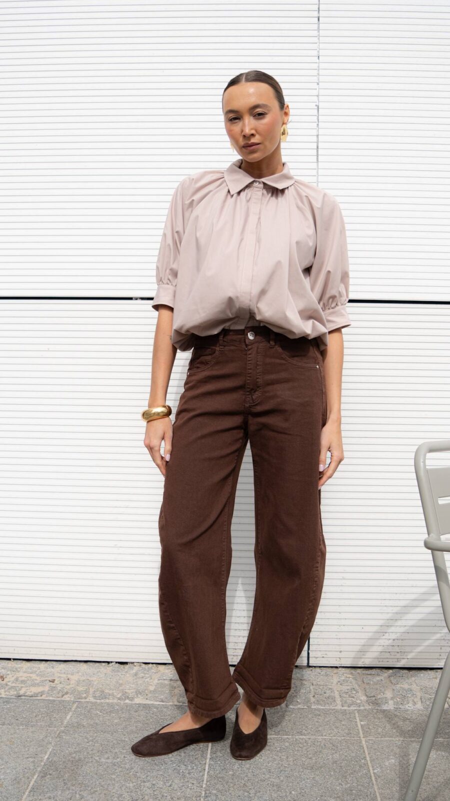 Lemonada Spodnie Jeansy Baloony Czekolada 169 zł