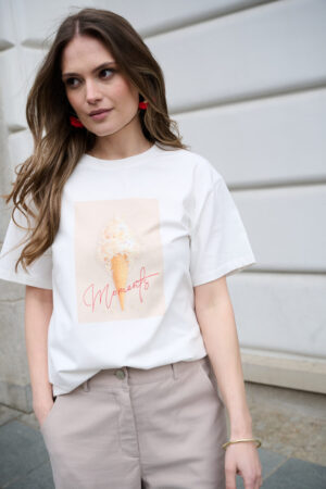 Lemonada T-shirt Ice Cream Śmietanka 109 zł