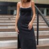 Lemonada Project Runway Sukienka Prążek Lamówka Czarna 159 zł