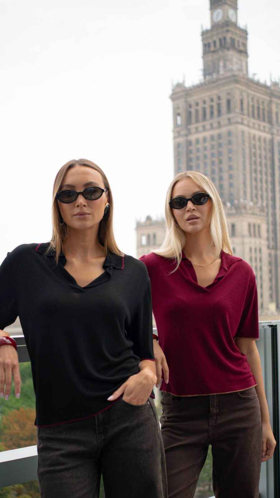 Lemonada Sweterek Polo Anabell Wino 139 zł