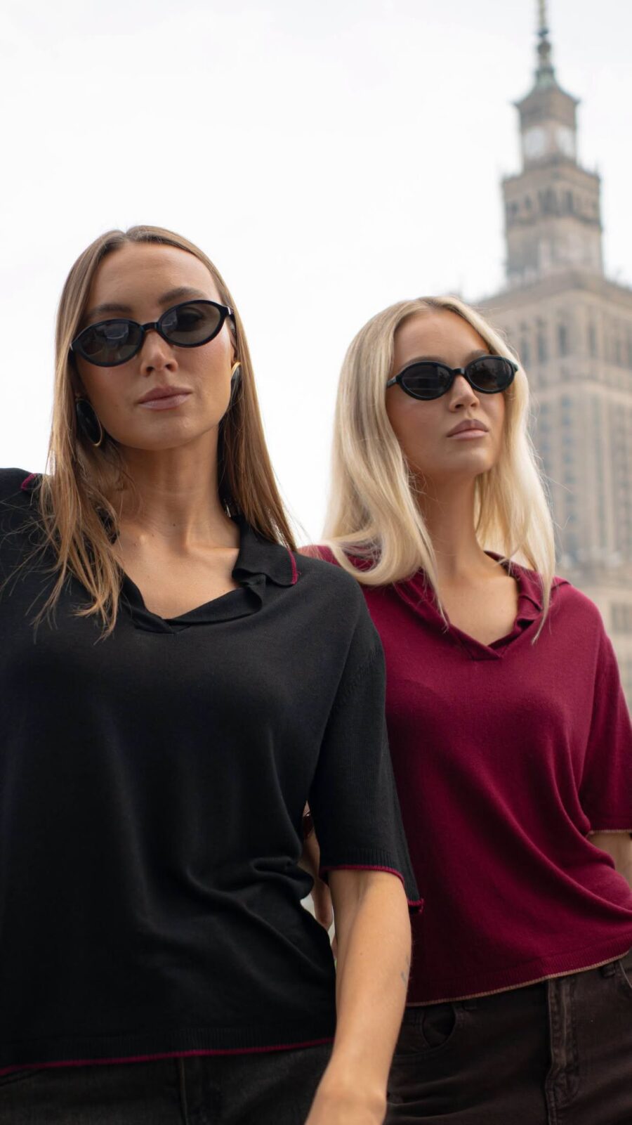 Lemonada Sweterek Polo Anabell Wino 139 zł