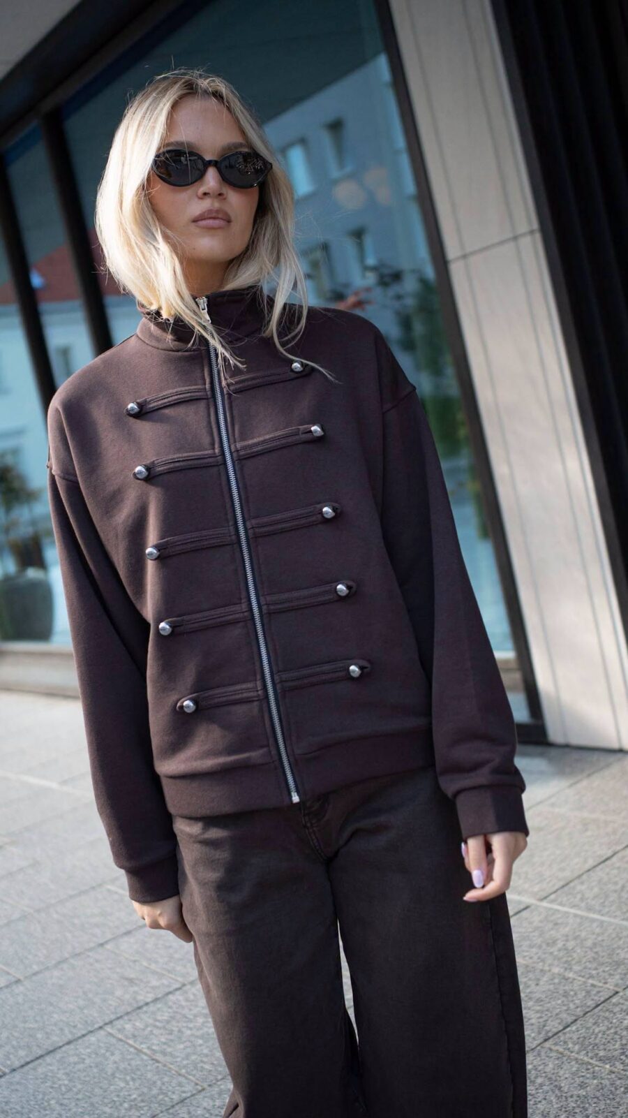 Lemonada Project Runway Bluza Bomber Caryca Katarzyna Czekolada 259 zł