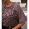 Xana Collection T-shirt Kamilla Panterka Mocca 109 zł