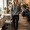 Lemonada Sweter Melanżowy Pablita Szary 169 zł