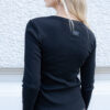 Lemonada Project Runway Bluzka Long Prążek Czarna 109 zł