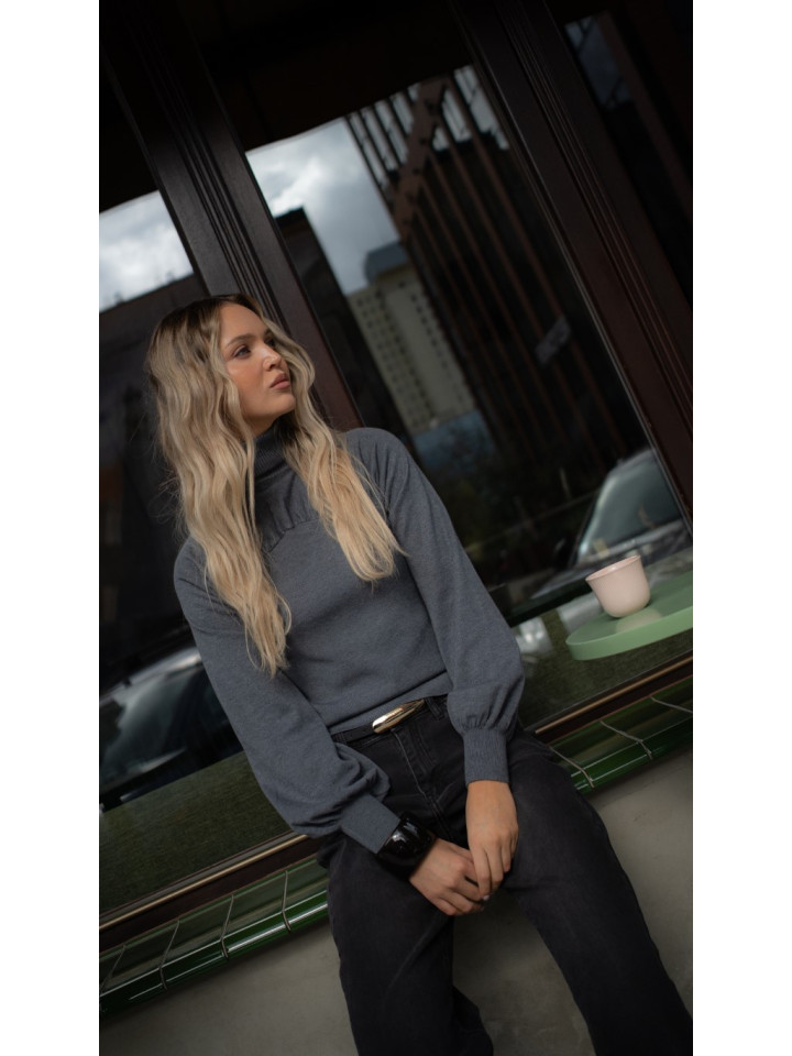 Lemonada Sweter Golf Armani Szary 149 zł
