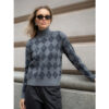 Lemonada Sweter Romby Long Szary 169 zł