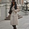Xana Collection Płaszcz Izabella Jasny Beż 369 zł