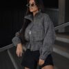 Xana Collection Kurtka Wool Szara 299 zł