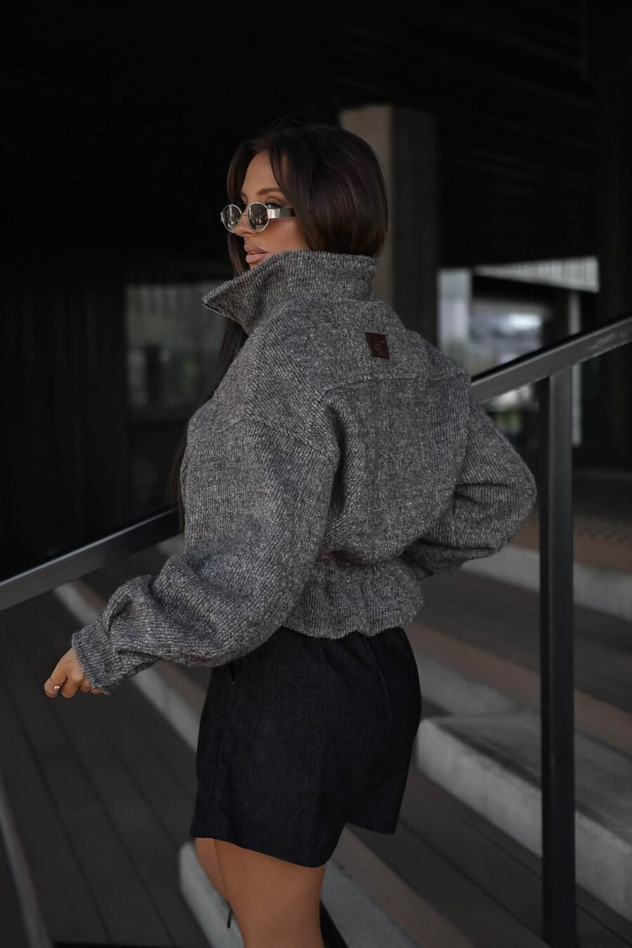 Xana Collection Kurtka Wool Szara 299 zł