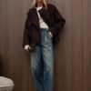 Xana Collection Kurtka Wool Sandra Czekolada 289 zł