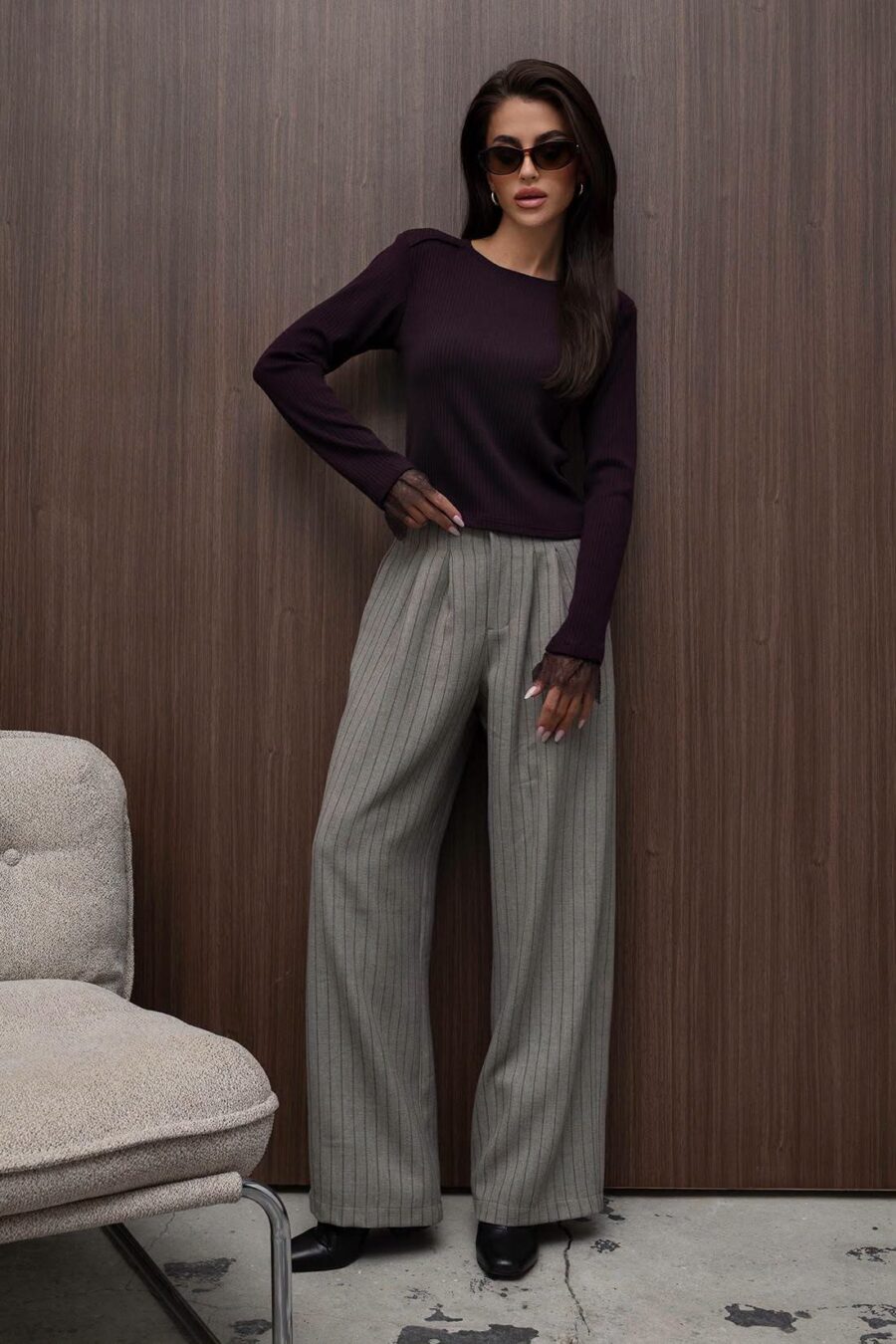 Xana Collection Bluzka - Top Siena Śliwka 149 zł