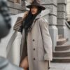 Xana Collection Płaszcz Izabella Jasny Beż 369 zł