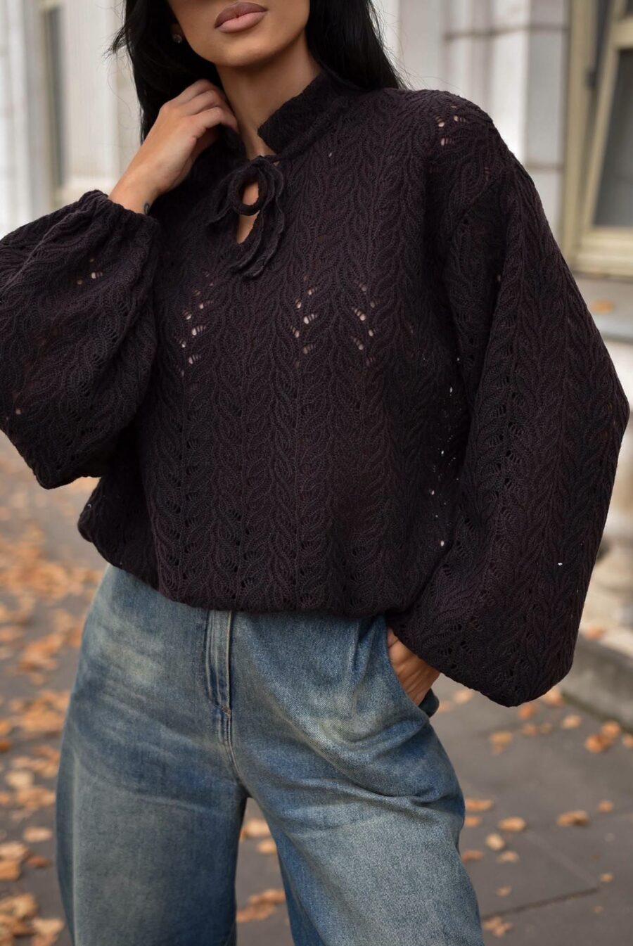 Xana Collection Sweter Bolonia Czekolada 159 zł