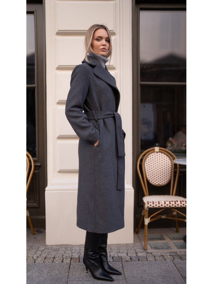 lemonada-plaszcz-milano-grafit Lemonada Płaszcz Wool Klaudia Szary 579 zł