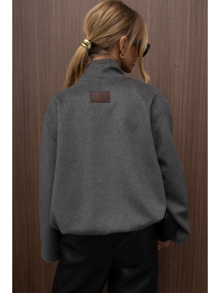 Xana Collection Kurtka Wool Sandra Szara 289 zł