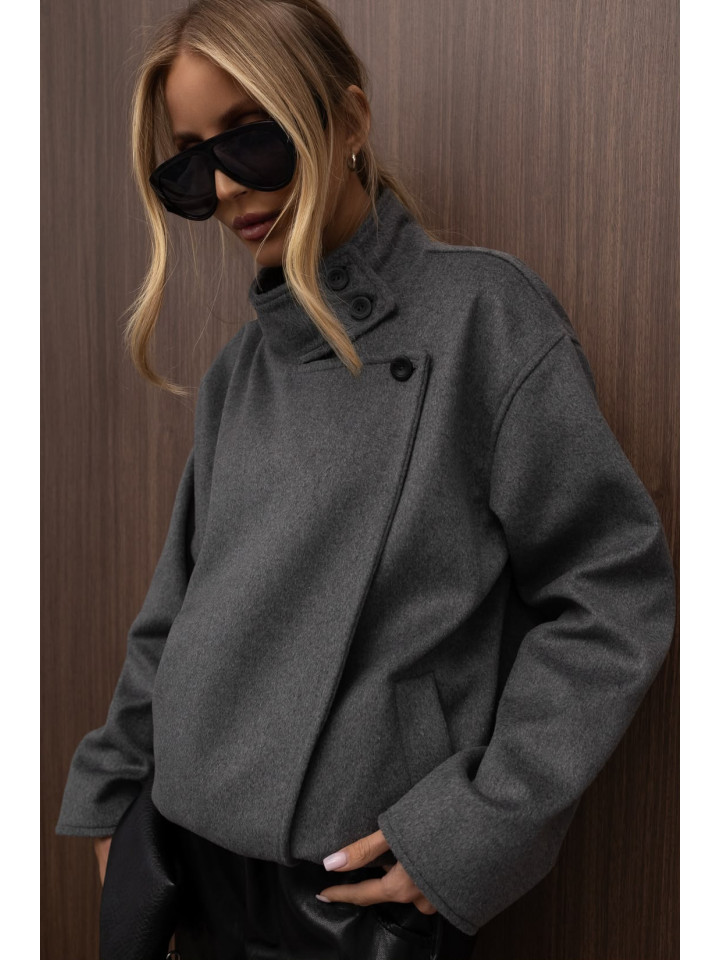 Xana Collection Kurtka Wool Sandra Szara 289 zł